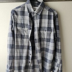 Goodfellow & Co Men's Blue Plaid Shirt
